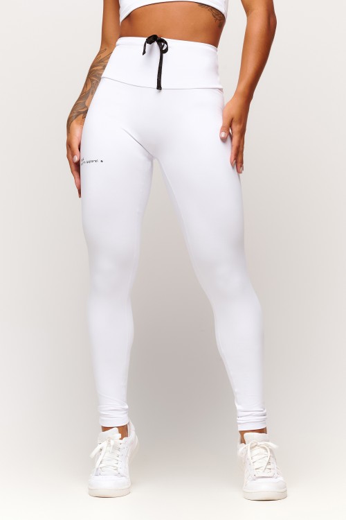 Calça Legging Branca Tiebreak
