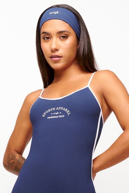 Headband Azul Marinho Match