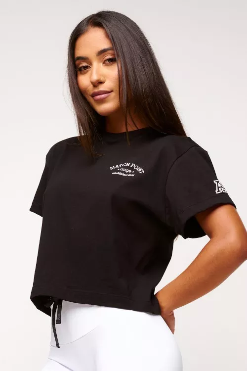 Blusa Preta Match Point
