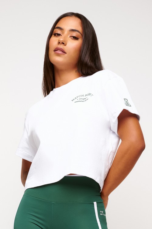 Blusa Branca Match Point