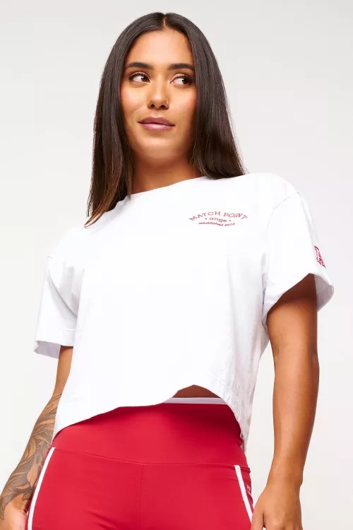 Blusa Branca Match Point