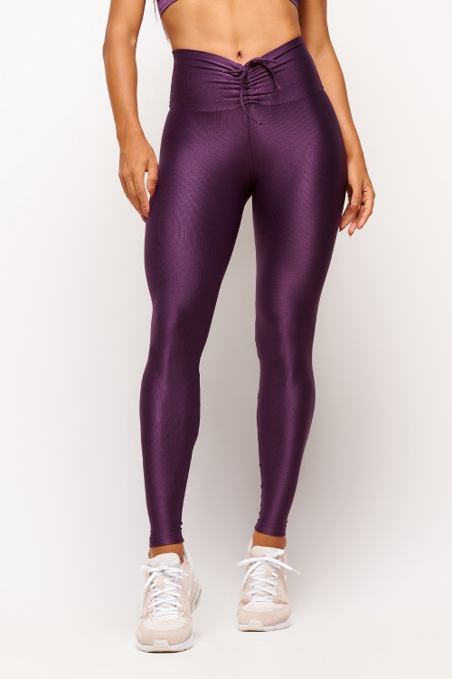 Calça Legging Grape cós franzido Essence