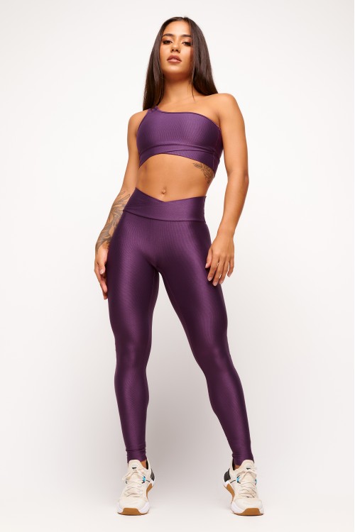 Calça Legging Grape Transpassada Essence