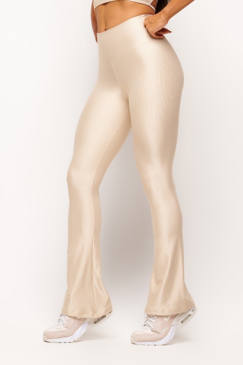 Calça Flare Nude Essence