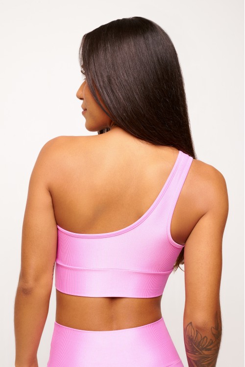 Top Pink Assimétrico Essence