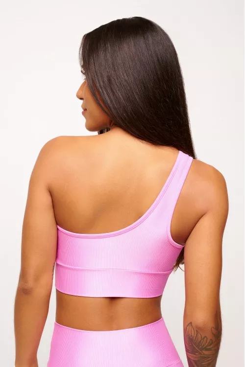 Top Pink Assimétrico Essence