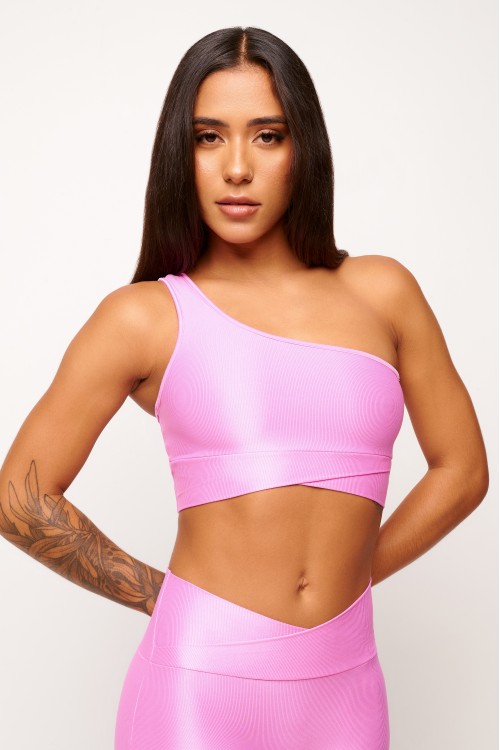 Top Pink Assimétrico Essence