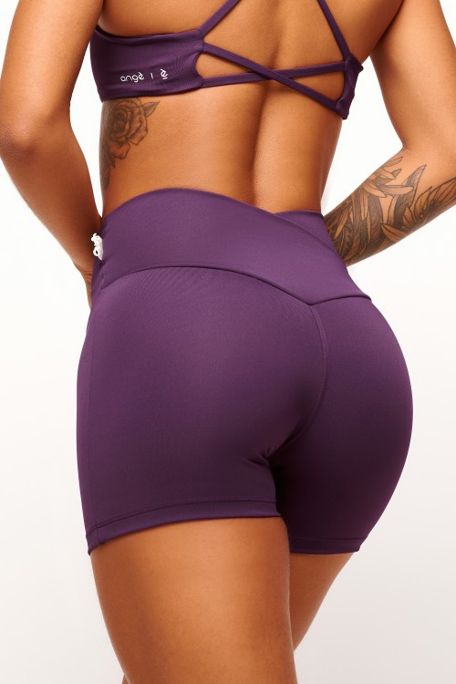 Short Uva Básico Transpassado