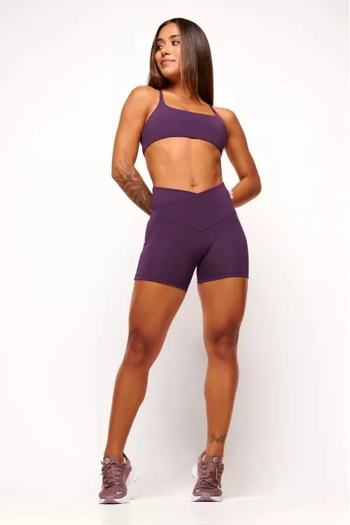Short Uva Básico Transpassado