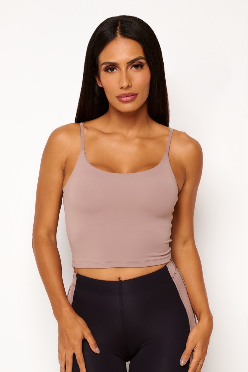 Top Regata Nude Básico