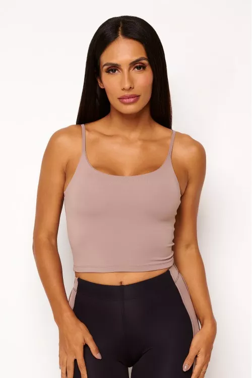 Top Regata Nude Básico