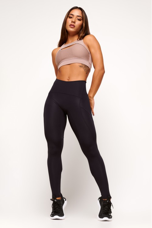 Calça Legging Preta Hiking