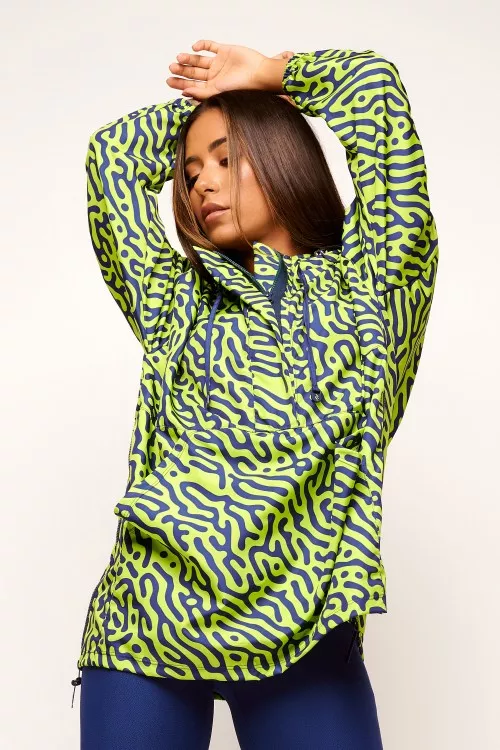 Jaqueta Estampada Oversized Sync