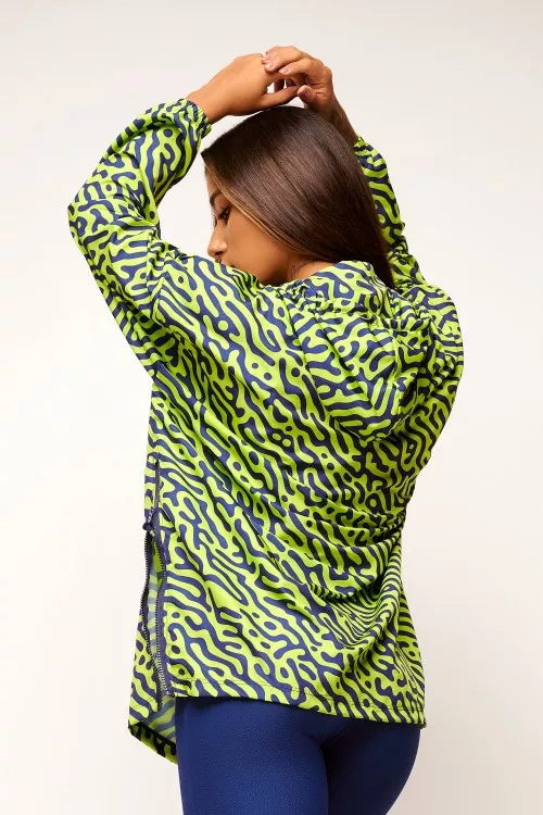 Jaqueta Estampada Oversized Sync