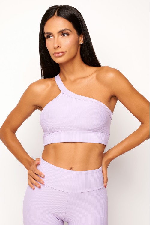 Top One Shoulder Ultra Sculpt Lilac