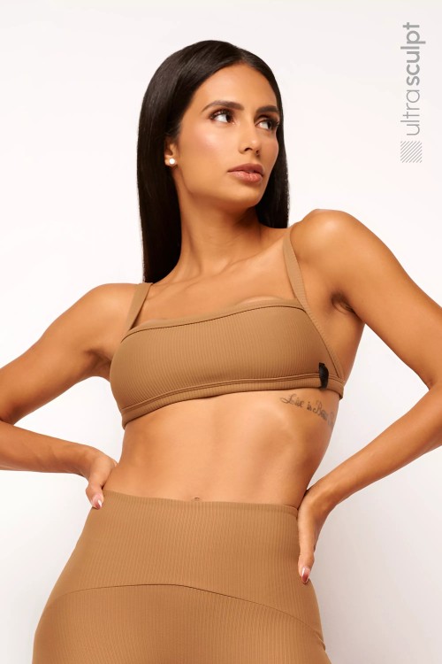 Top Ultra Sculpt Active Flow Mocha