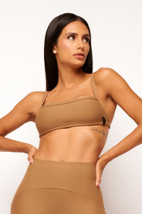 Top Ultra Sculpt Active Flow Mocha