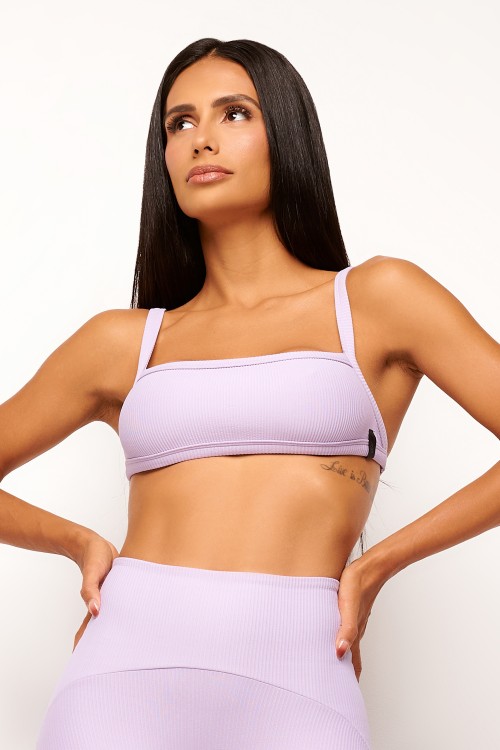 Top ultra sculpt active flow lilac
