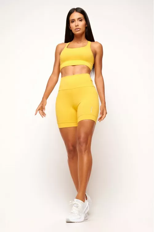 Bermuda Amarelo Run Drop