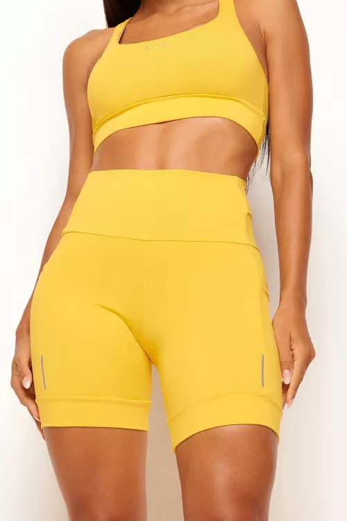 Bermuda Amarelo Run Drop