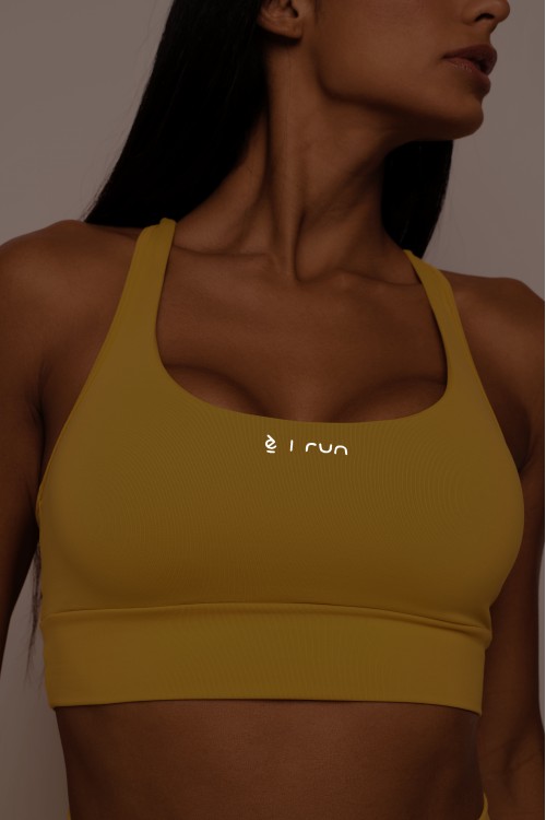 Top Amarelo Run Drop