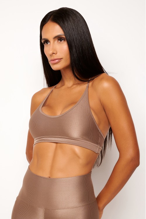 Top Castanho Slim Essence