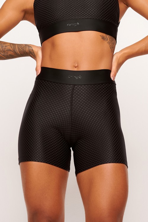 Short Preto com textura Dedication