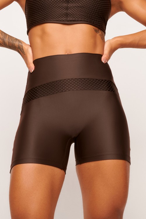 Short Marrom Athletique
