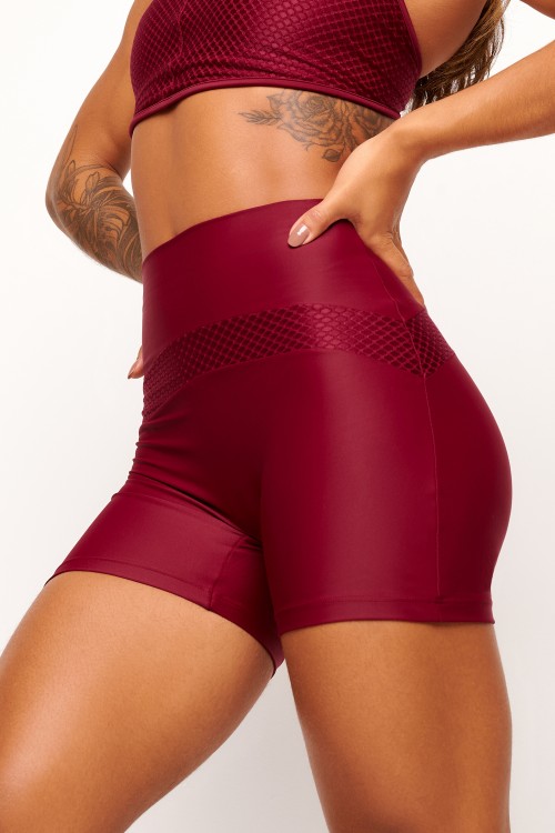 Short Carmin Athletique