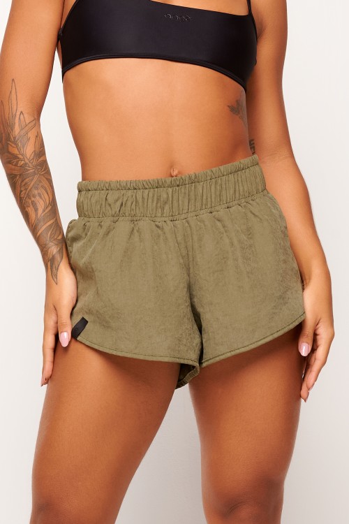 Short Verde Musgo Drop Move