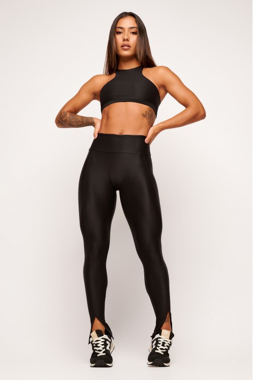 Calça Legging Preta Stretch Out