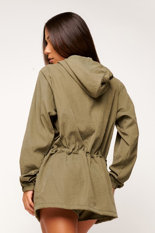 Jaqueta Verde Musgo Drop Move