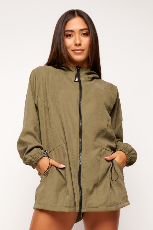 Jaqueta Verde Musgo Drop Move