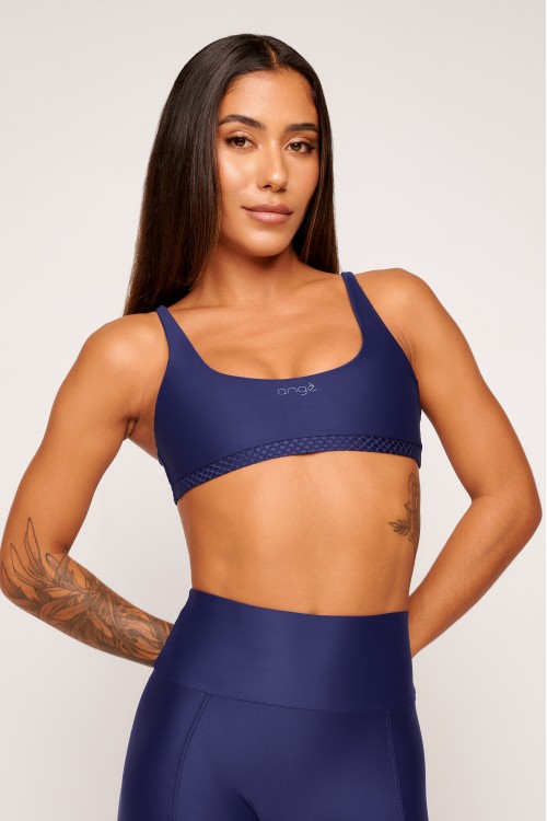 Top Marinho Dupla Face Athletique