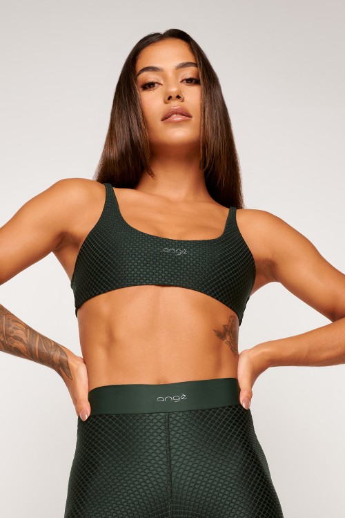 Top Verde Dupla Face Athletique