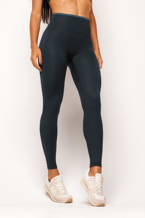 Calça Legging Marinho Ripple