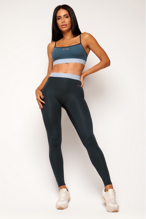 Calça Legging Marinho Stone