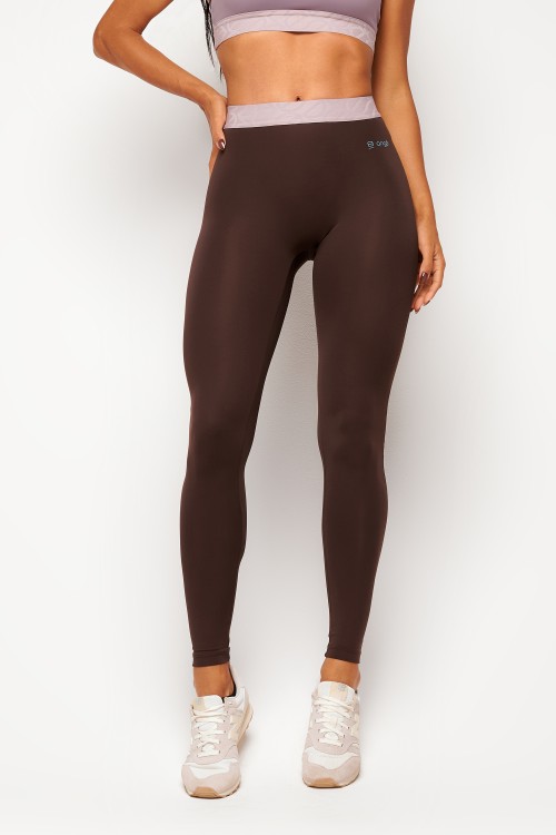 Calça Legging Marrom Stone