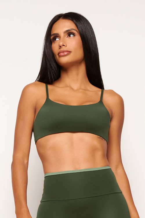 Top Croco Dupla Face Ripple