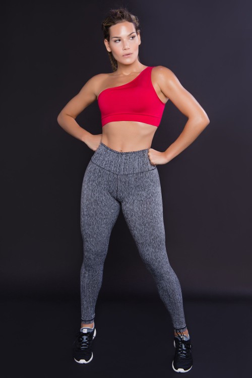 Calça Legging Feminina Dupla Face Inverse Linhas