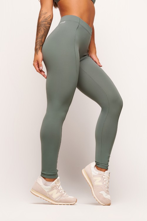 Calça legging verde e-wellness