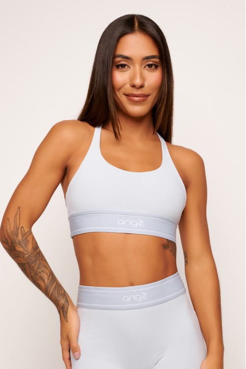 Top Cinza Mindful