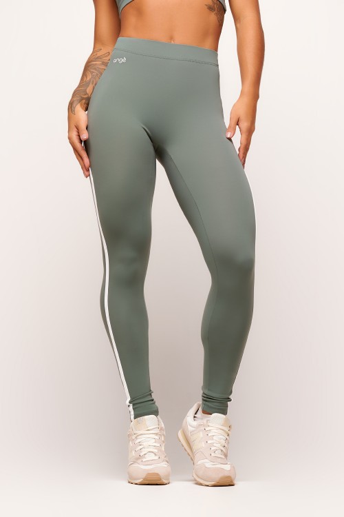 Calça legging verde zen
