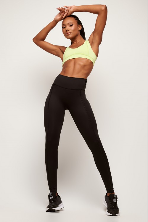 Calça legging preto pulse pro