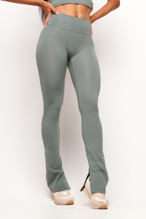 Calça Flare Aloe Mist