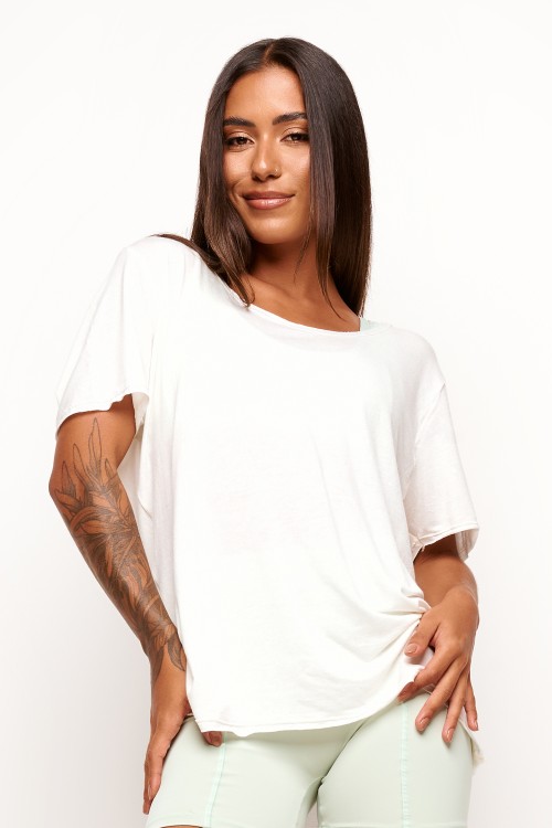 Blusa Off White Aura