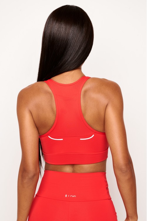 Top Vermelho Run Drop