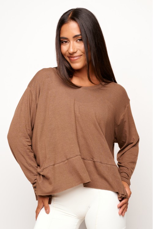 Blusa Manga Longa Hazel Bloom