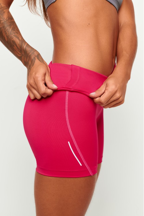 Short com bolso Cereja Split