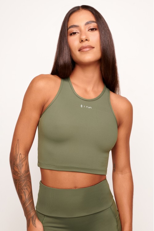 Regata com bolso Verde Militar Draft